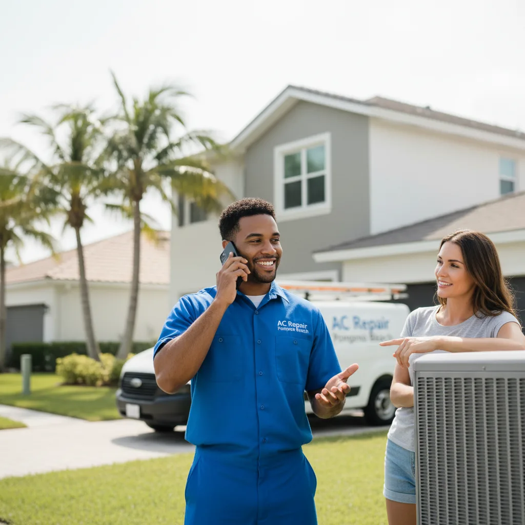 AC Repair Pompano Beach customer support in Freeport